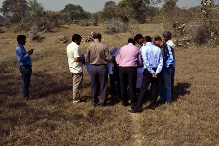 Field visit to Angul-Sukinda new rail-line alignment by MD/ASRL, CRC, CPM/RVNL/BBS and Senior Officials of Container Corporation of India (CCI) in connection with development of Depot for CCI dated 03rd Feb' 2014