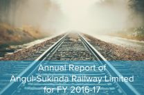 Annual Report of Angul Sukinda Railway Limited for FY 2016-17