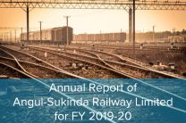 Annual Report of Angul Sukinda Railway Limited for FY 2019-20