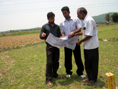 ASRL Field Inspection Team Inspecting the Government Land